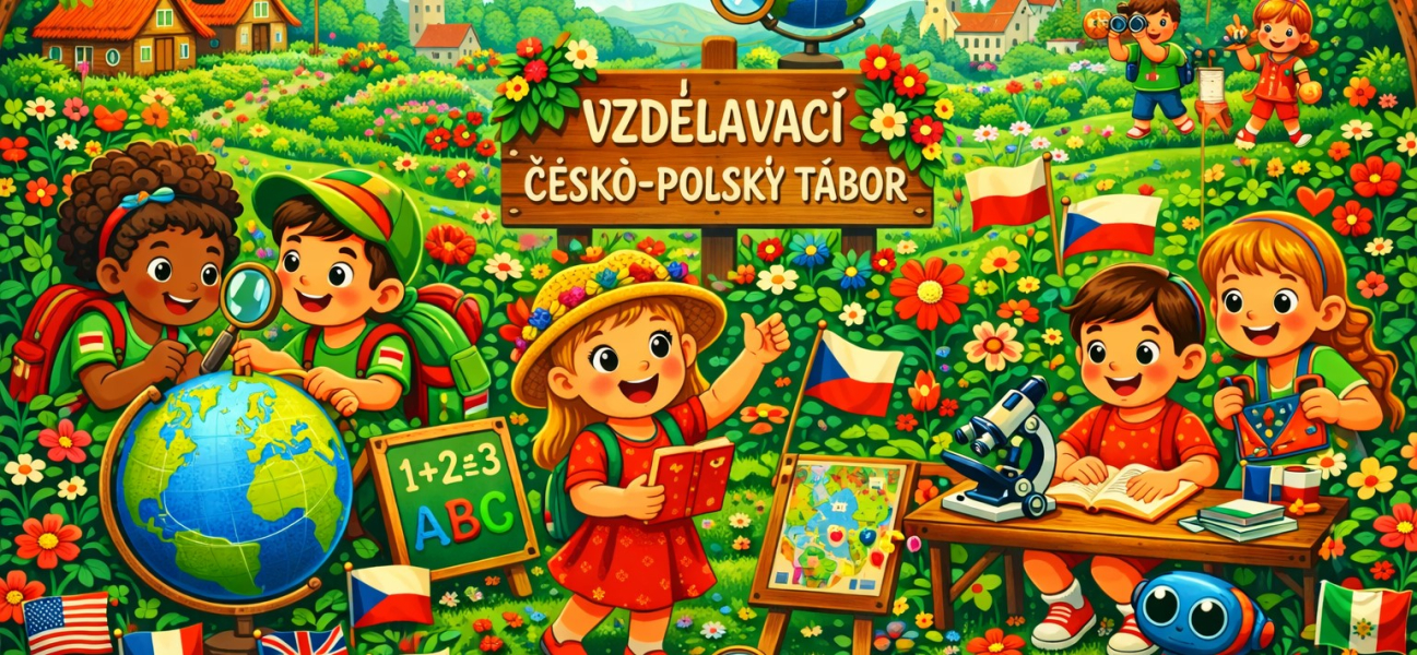 TÁBOROVÁ NOVINKA PRO LÉTO 2026 MEZINÁRODNÍ ČESKO-POLSKÝ TÁBOR
