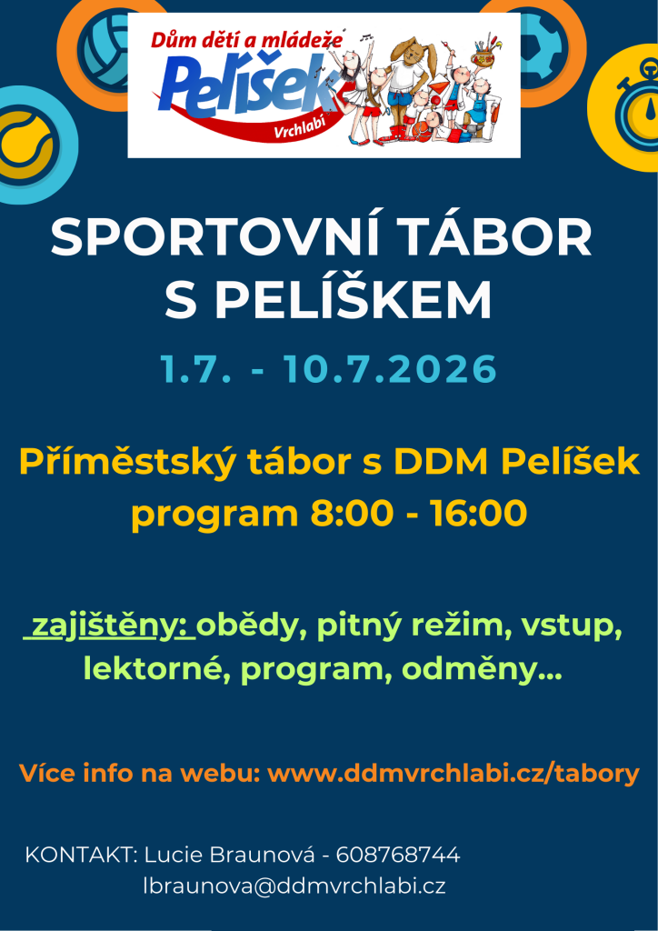 Sportovní tábor s Pelíškem
