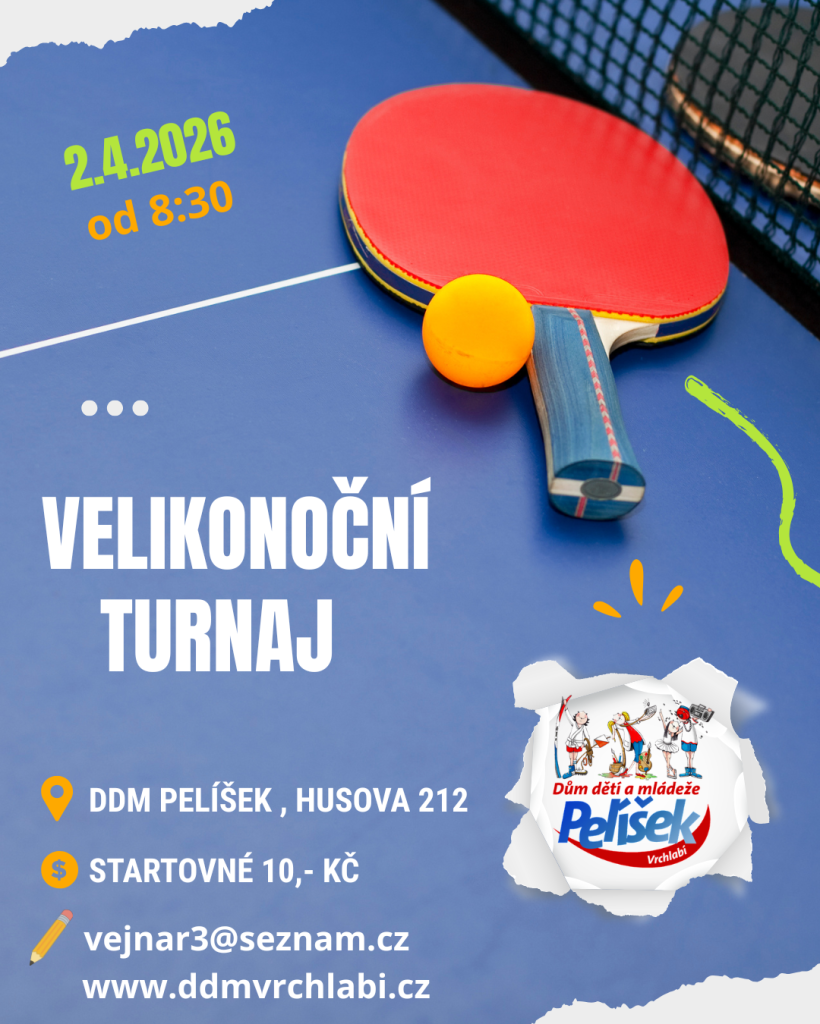 Velikonoční turnaj ve stolním tenise