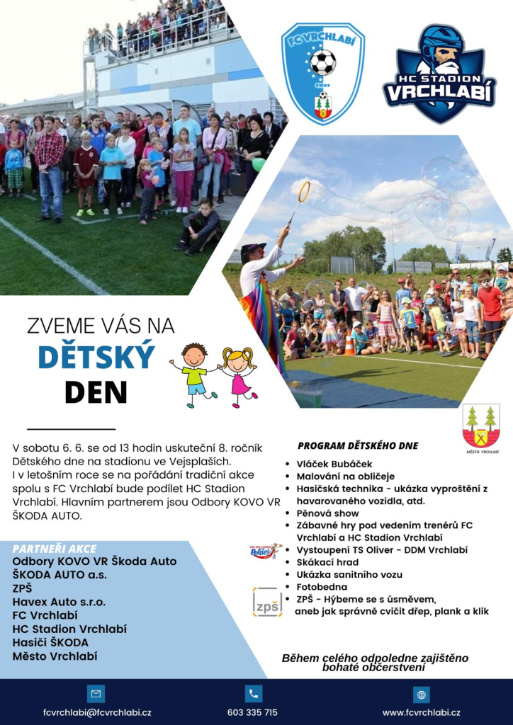 Dětský den Vrchlabí 2026