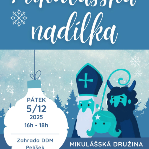 Mikulášská nadílka 2025 na zahradě DDM