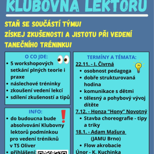 Klubovna lektorů - 1. lekce - Úvodní školení