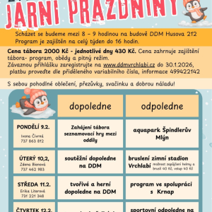 Jarní příměstský tábor s DDM