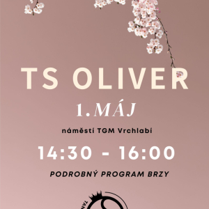 1. Máj - vystoupení TS Oliver na náměstí TGM