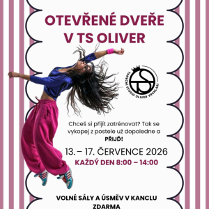 Prázdniny 2026: Otevřené dveře v TS Oliver